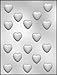CK Products 1-1/8-Inch Heart Chocolate Mold