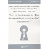 Agir en fonctionnaire de l'Etat de fa�on �thique et responsable