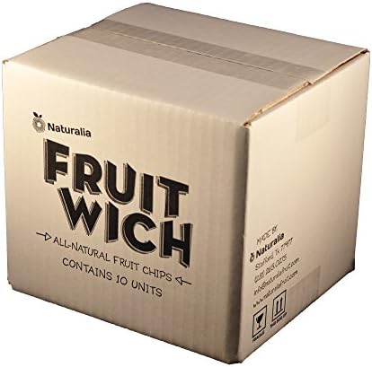 FruitWich All Natural Fruit Crisps, Variety Pack, 0.7 oz (Pack of 10)