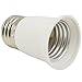 TORCHSTAR E26 to E26 Extender Adapter-E26 Edison Screw to E26 Edison Screw Lamp Bulb Socket Extender Adapter,Pack of 6