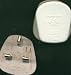 Electronics : UK 3 Pin Sleeved 13 Amp Plug Top