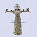 Suzzy and the Sparrows statue home garden sculpture New