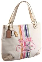 Hot Sale Coach Placed Legacy Glam Bag Purse Tote 19615 Multi