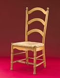 Alligator Enterprise 116000SC Farmhouse Chair (Rush Seat), Scallop Collection