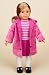 Raspberry Coat with COMPLETE Matching Outfit. Fits 18