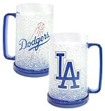 Los Angeles Dodgers Crystal Freezer Mug Set of 4
