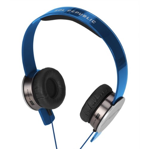  Sol Republic - TRACKS HD - On-Ear Headphones - Blue 