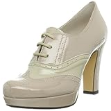 [ランプジェント] Lampe Jente エナメルオックスフォードストーム入りパンプス