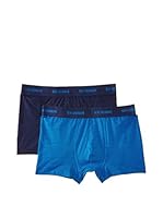Ben Sherman Pack x 2 Bóxers (Azul / Azul Marino)