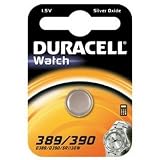 Produkt-Bild: Duracell Knopfzelle Silberoxid Uhrenbatterien (SR54/389/390)