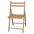 Folding Chairs Set of 2 - Natural