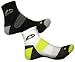 Mens 2 PAIR PACK More Mile cushioned LONDON running sock 1 Black & 1 White
