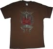 Bon Jovi Have a Nice Day Dagger T-Shirt Brown