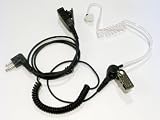 MOTOROLA GP300, CP040 GP340 COVERT ACOUSTIC TUBE EARPIECE and MICROPHONE
