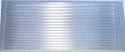 One sheet of peel off stickers for cardmaking and craft - silver - straight lines, borders