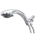 Kingston Brass KX2522B 5 Settings Shower with Stainless Steel Hose, Polished Chrome