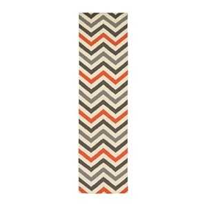 Dwellstudio Zig Zag Persimmon Rug