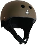 Triple 8 Old School Snowboard Helmet Chocolate