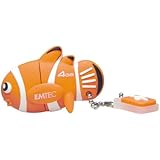 EMTEC M317 Animal Series 4 GB USB 2.0 Flash Drive (Clownfish)