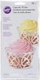 Wilton 415-0182 Wilton Pearl Swirl Cupcake Wraps, 18-Pack