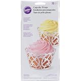 Wilton 415-0182 Wilton Pearl Swirl Cupcake Wraps, 18-Pack