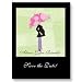 Mod Mom Baby Shower Save the Date postcard