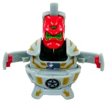Bakugan Battle Brawlers Game Single LOOSE Figure Luminoz Cycloid (Grey)