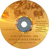 Sprudio Subliminal Cd: Aura Viewing - See Auras Subtle Energy Bio-energies- Auric Sight Mind Program with Nlp, Brainwave Generator Technology