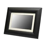 Smartparts SP70D 7 Black Wood Digital Picture Frame with Beige Matte