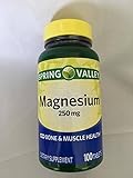 UPC 681131087117 product image for Spring Valley Magnesium 250 Mg 100 Tablets | upcitemdb.com