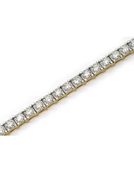 14K Yellow Gold Diamond Bracelet