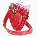 Roo Funky Hairdressing Pouch - Cherry Bomb Mini Style