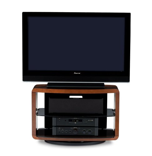 BDI Valera 9723 Single Wide Low Open TV Stand (Natural Stained Cherry)