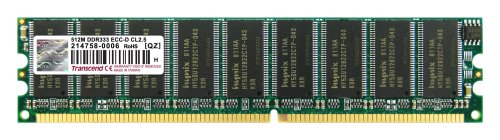 Transcend デスクトップPC用 DDR 333 ECC機能付 512MB 永久保証 TS64MLD72V3J
