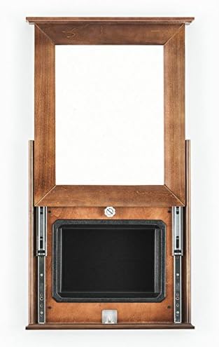 26" Concealed Storage Wall Mirror with Hidden Gun Compartment