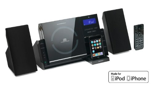 Lenco MCI-210 Kompaktanlage (CD-Player, iPod/iPhone Docking-Station)