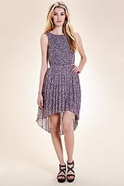 Limited Collection Leopard Print Elliptical Hem Dress