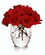 Clear Vase with Metal Floral Arranging Crown and Clear Crystal Bead Tassels Gift Set