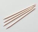Manicure Sticks Bx/144 * Smooth beveled wood * Double sided with pointed end and angled end