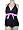 Solid Black/Lavender