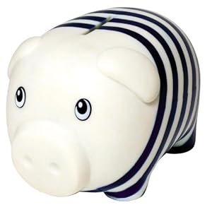 French Pig Posh Piggy Bank by Bud
