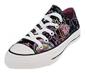 Converse Chalk Black/Multi Women's Lo Top