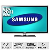 Samsung UN40D6000 40-Inch 1080p 120Hz LED HDTV (Black)