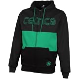 NBA Boston Celtics Showdown Full Zip Hoodie - Black/Green (X-Large)