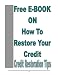 Free E-Book on How to Restore your Credit