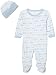 SpaSilk 100% Cotton 2-Piece Sleepwear Set - Boy Train Print, Preemie