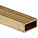 Brass C260 Rectangular Tubing