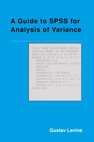 A Guide to SPSS for Analysis of Variance
