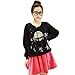 Etosell Women Harajuku Style Saturn Astros T-shirt Raglan Crewneck Long Sleeve