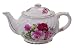 Teapot 4 Cup Capacity with Summer Rose Decor